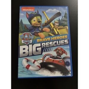 Paw Patrol: Brave Heroes, Big Rescues DVD 2015 Nickelodeon Nick Jr Animated Kids